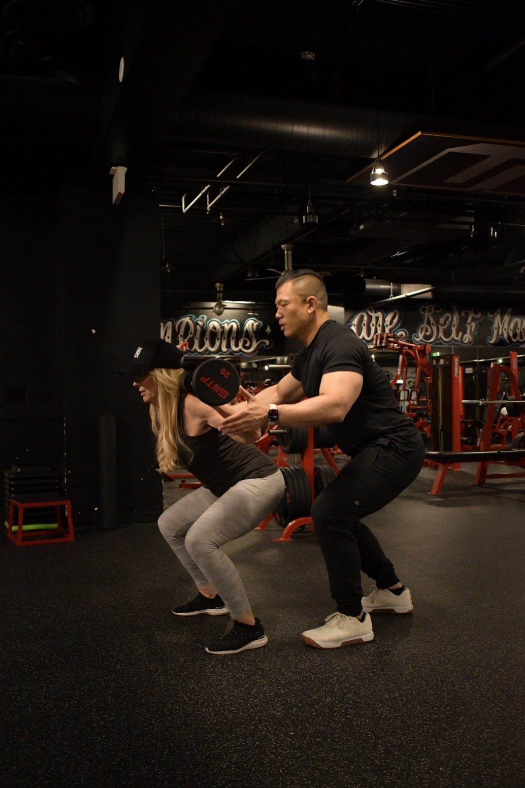Hip thrust assistance